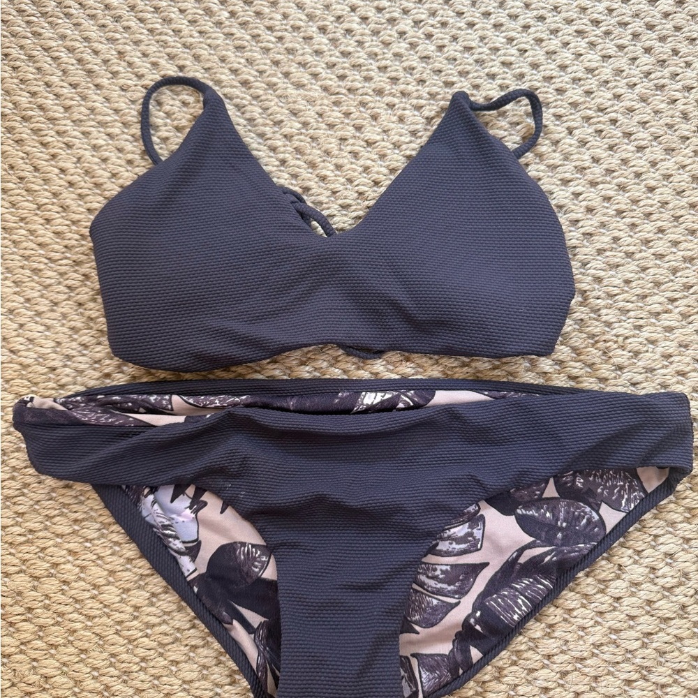 Maaji Purple Reversinle Bikini Set